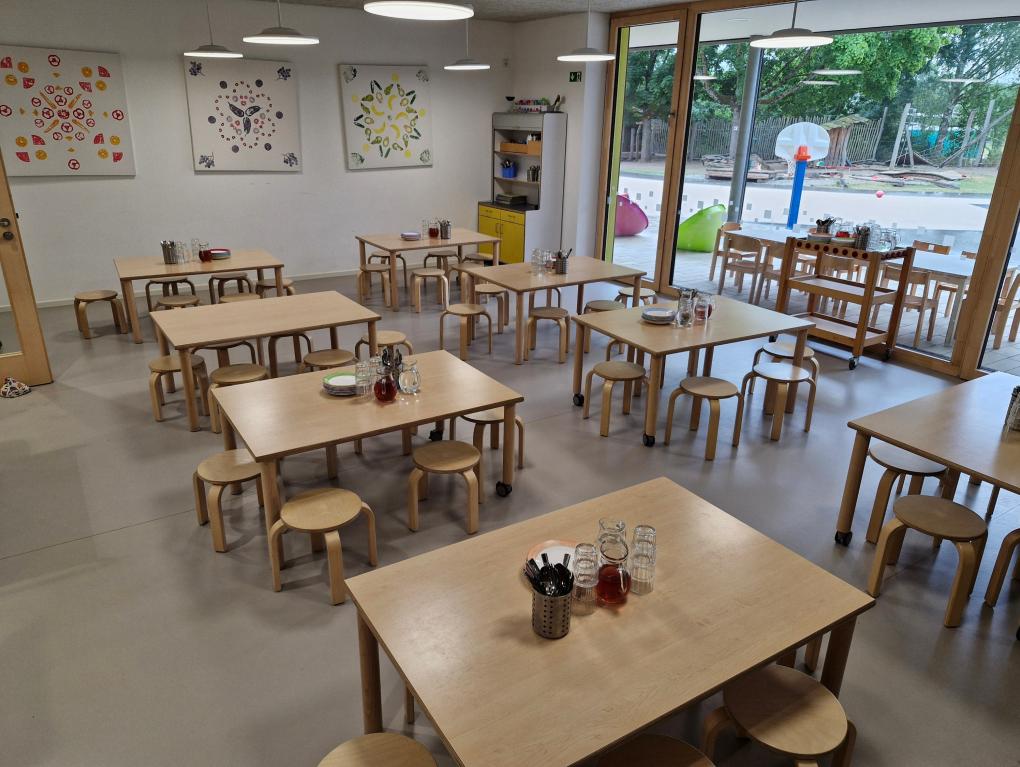 Kinderrestaurant im Kindergarten