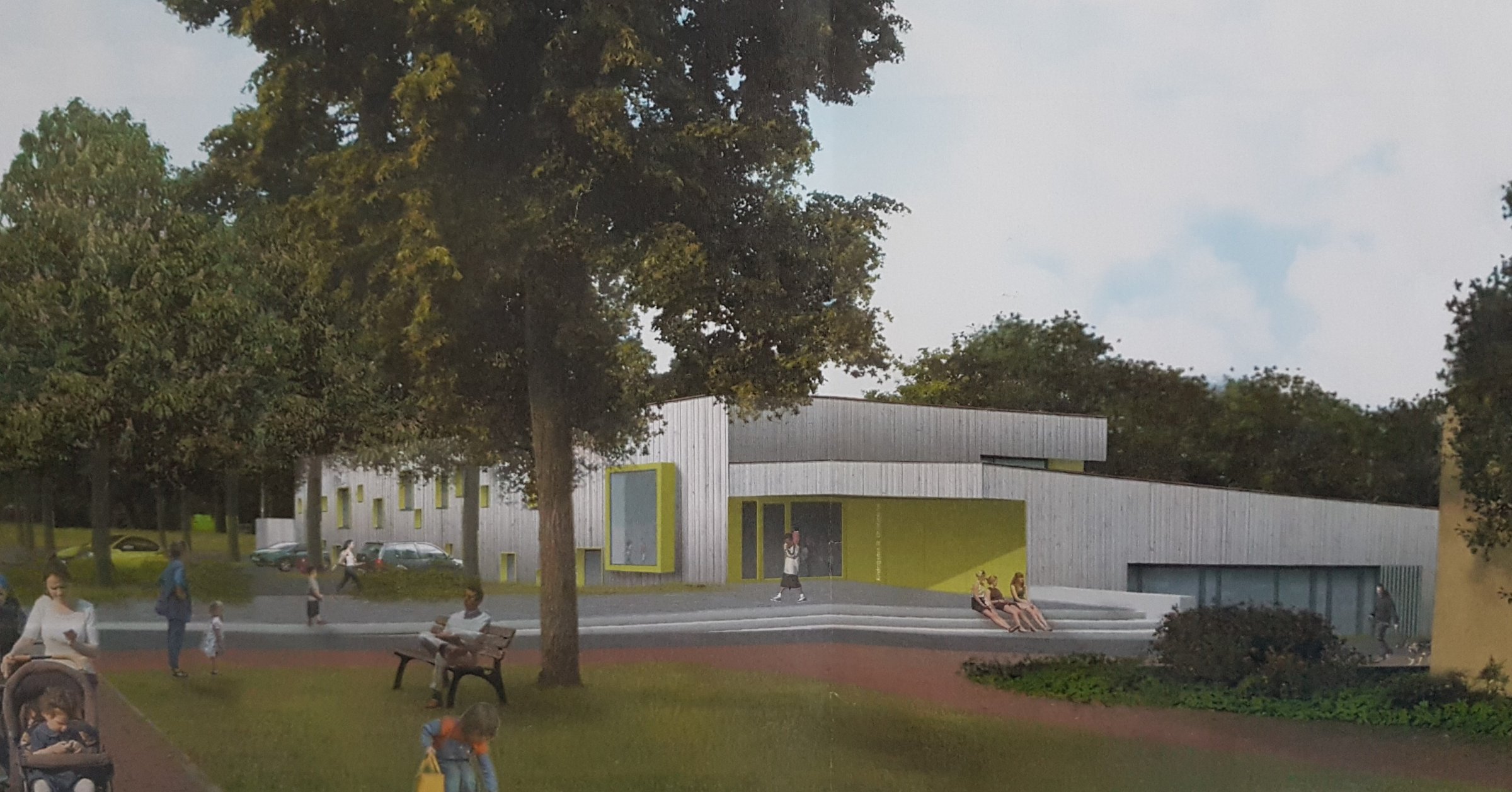 Bau unserer neuen Einrichtung