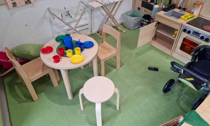 Puppenwohnung und noch mehr in der Rollenspielwerkstatt
